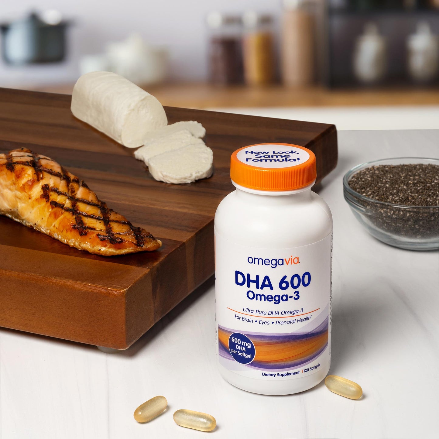 OmegaVia DHA 600