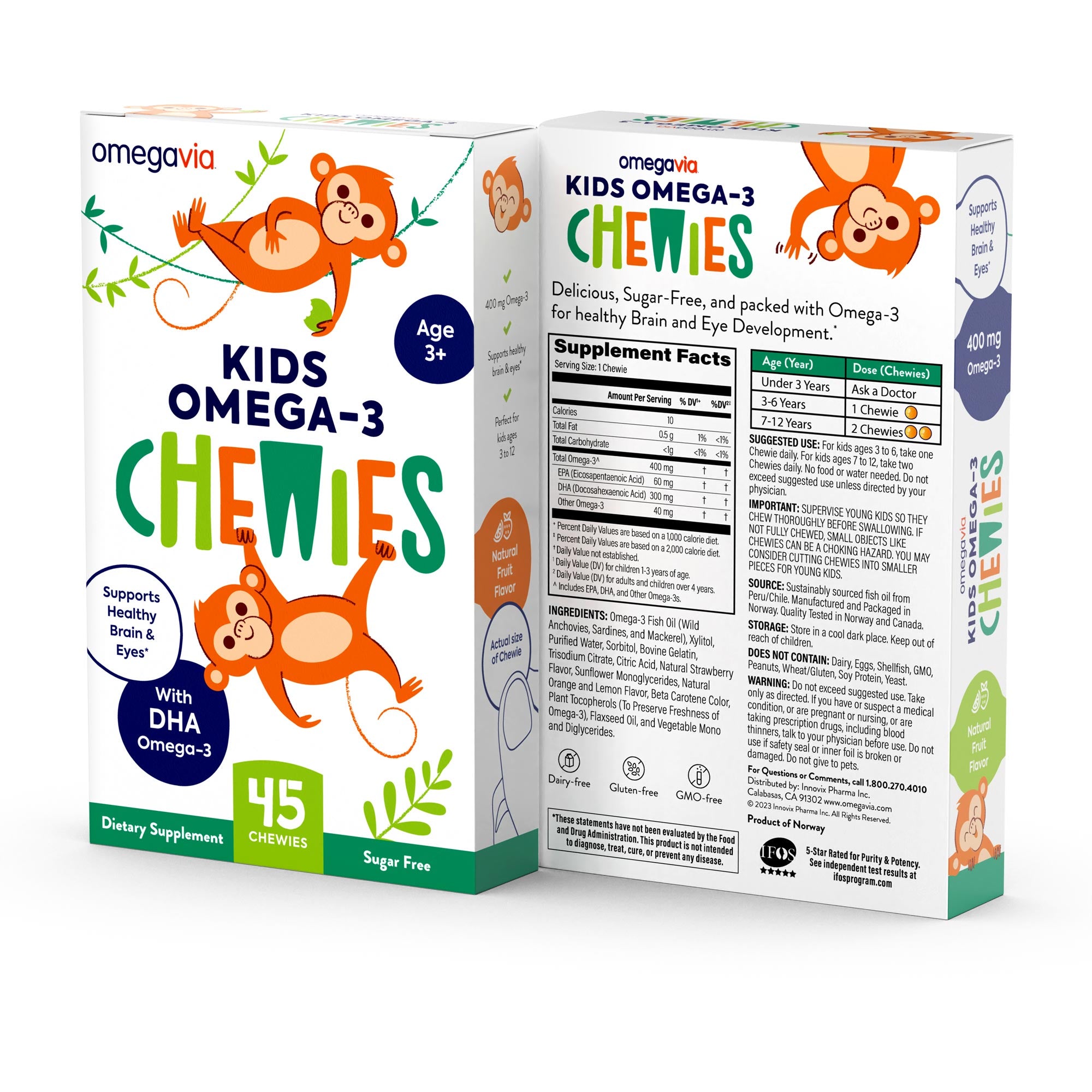 OmegaVia Kid s Omega 3 Chewies