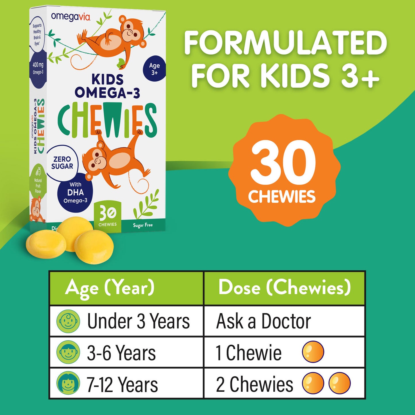 Kid's Omega-3 Chewies